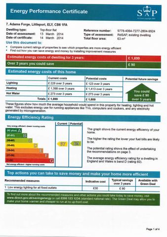 EPC For Adams Forge, Hempfield Road, Littleport, Cambridgeshire, CB6