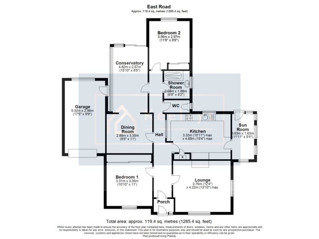 Floorplans For East Road, Isleham, CB7 5SN