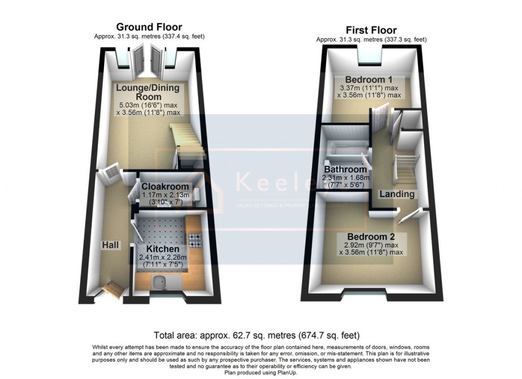 Floorplans For Darbys Yard, Sutton, Ely