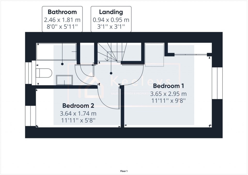 Floorplans For Morton Close, Ely, CB7