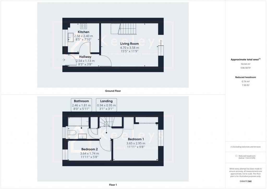 Floorplans For Morton Close, Ely, CB7