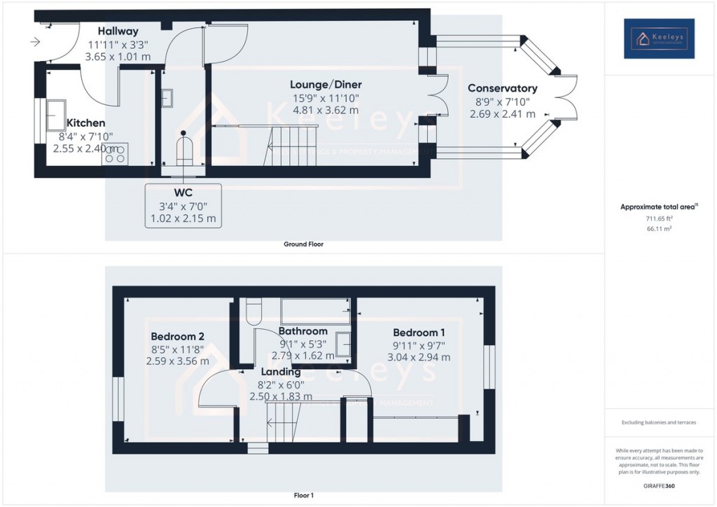 Floorplans For Elysian Close, Ely