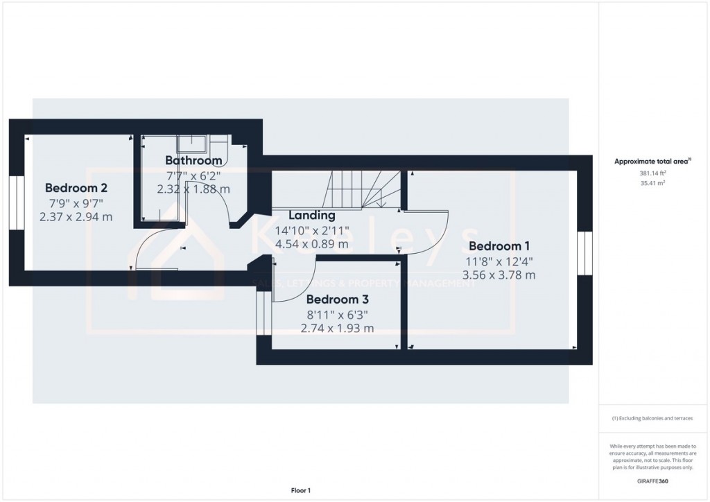 Floorplans For High Street, Sutton, Ely