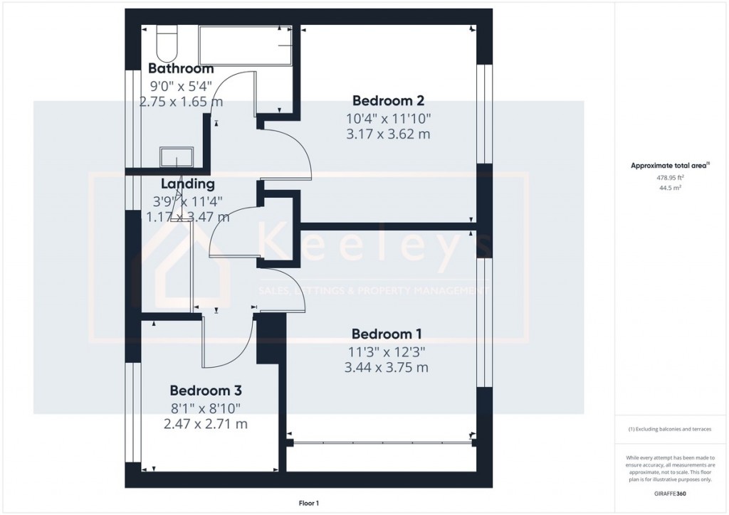 Floorplans For King Edgar Close, Ely