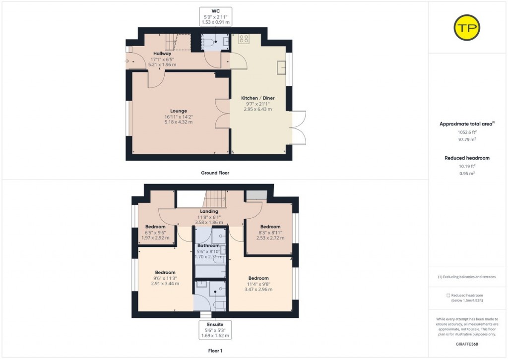 Floorplans For Speechley Road, Yaxley, Peterborough