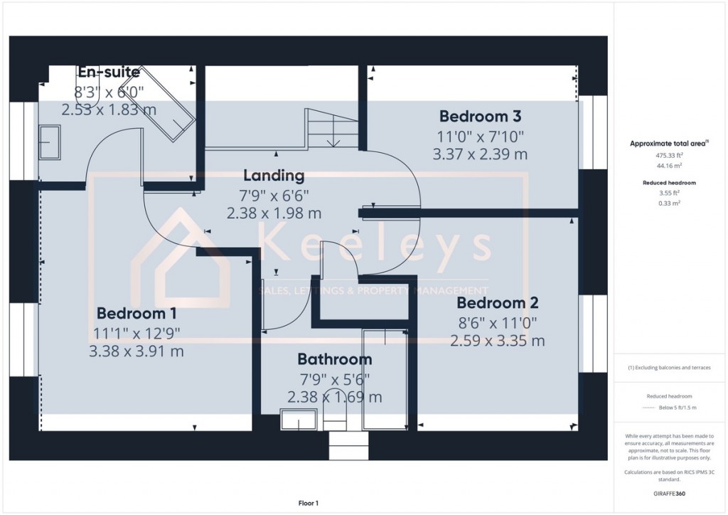 Floorplans For Limestone Close, Isleham