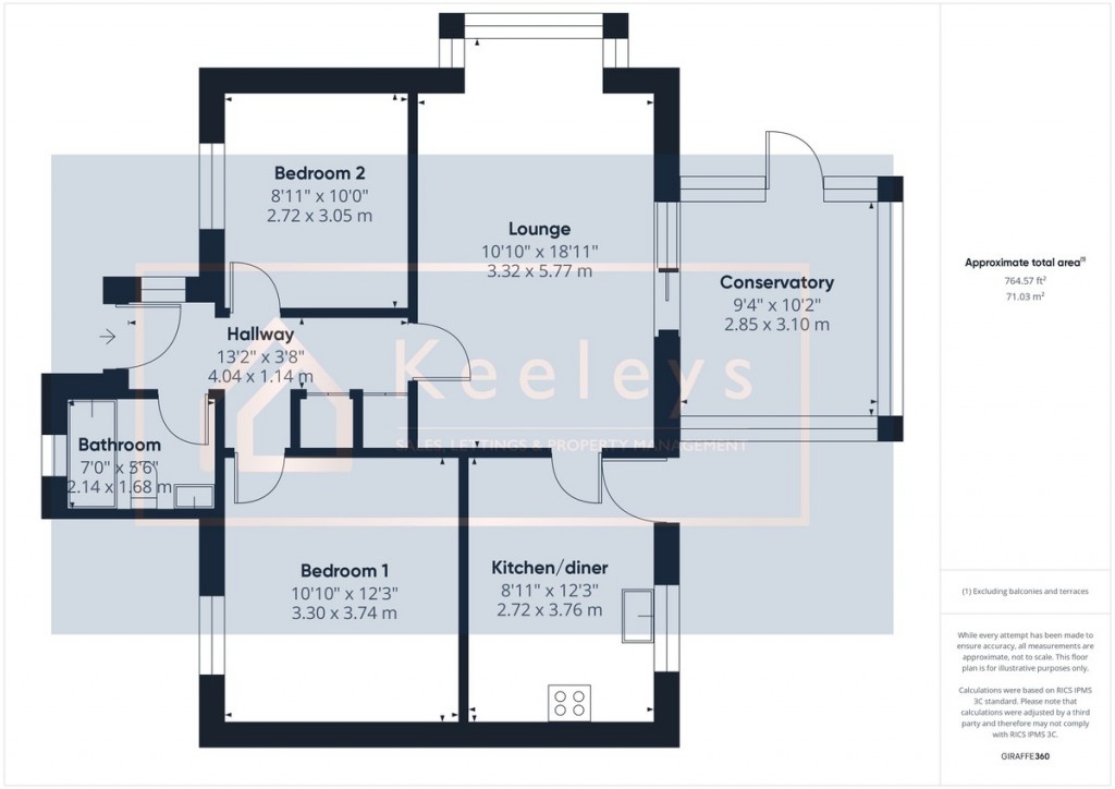 Floorplans For Hinton View, Haddenham, Ely