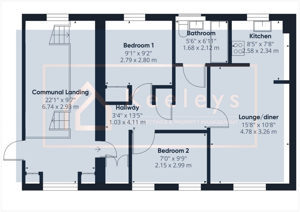 Floorplans For Murfitt Close, Ely