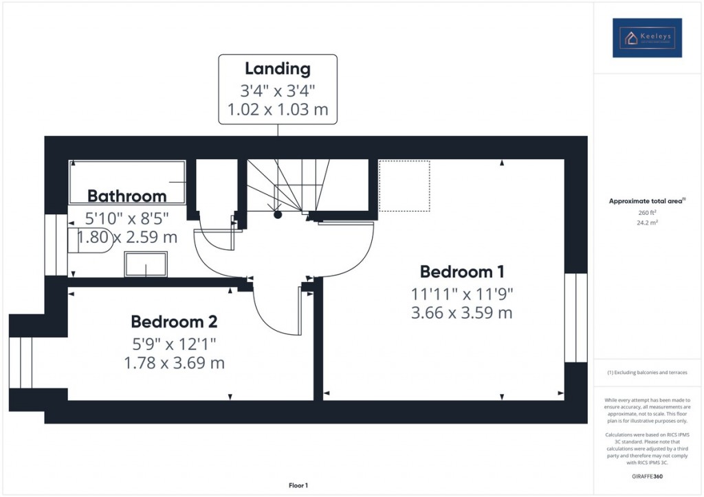 Floorplans For Blackthorn Court, Soham, Ely