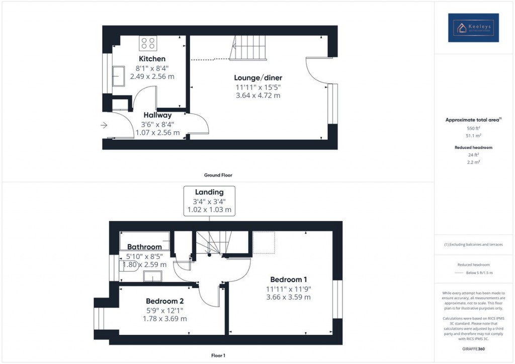 Floorplans For Blackthorn Court, Soham, Ely