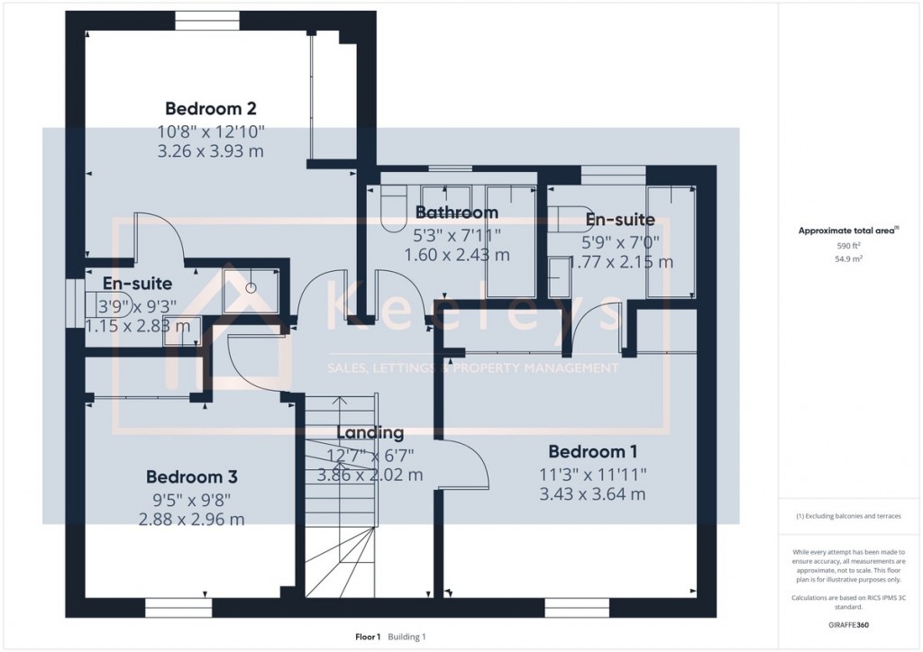 Floorplans For Wensum Way, Ely