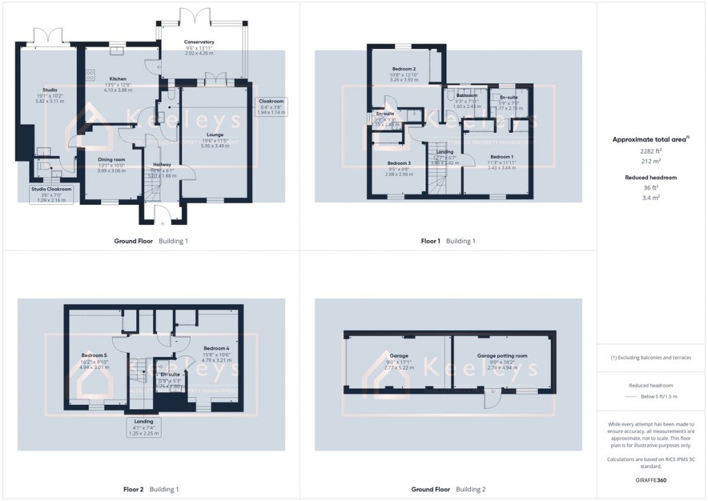 Floorplans For Wensum Way, Ely