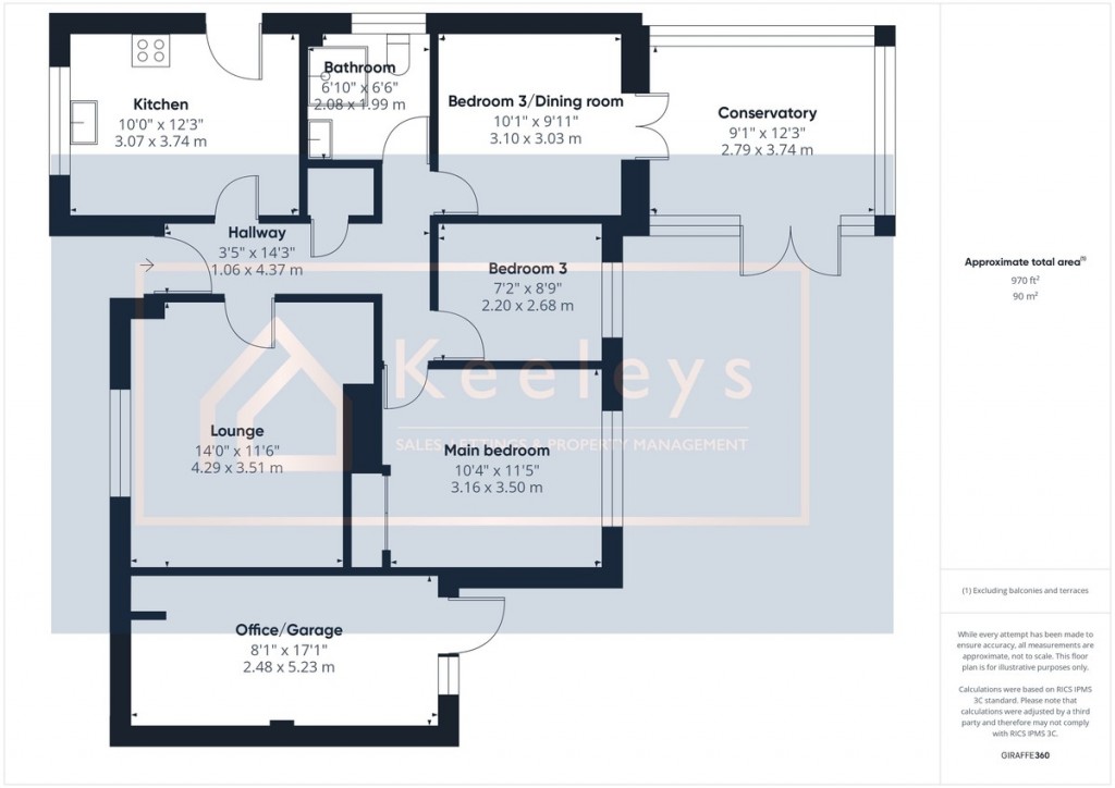 Floorplans For Cornmills Road, Soham, Ely