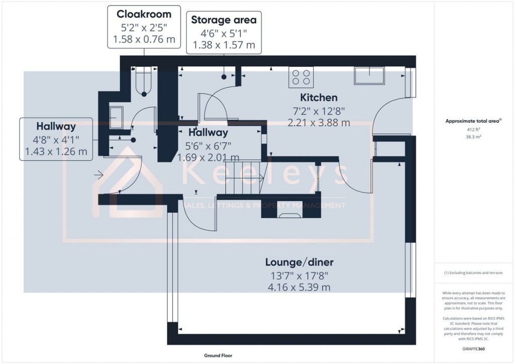 Floorplans For Somerset Road, Wyton, Huntingdon