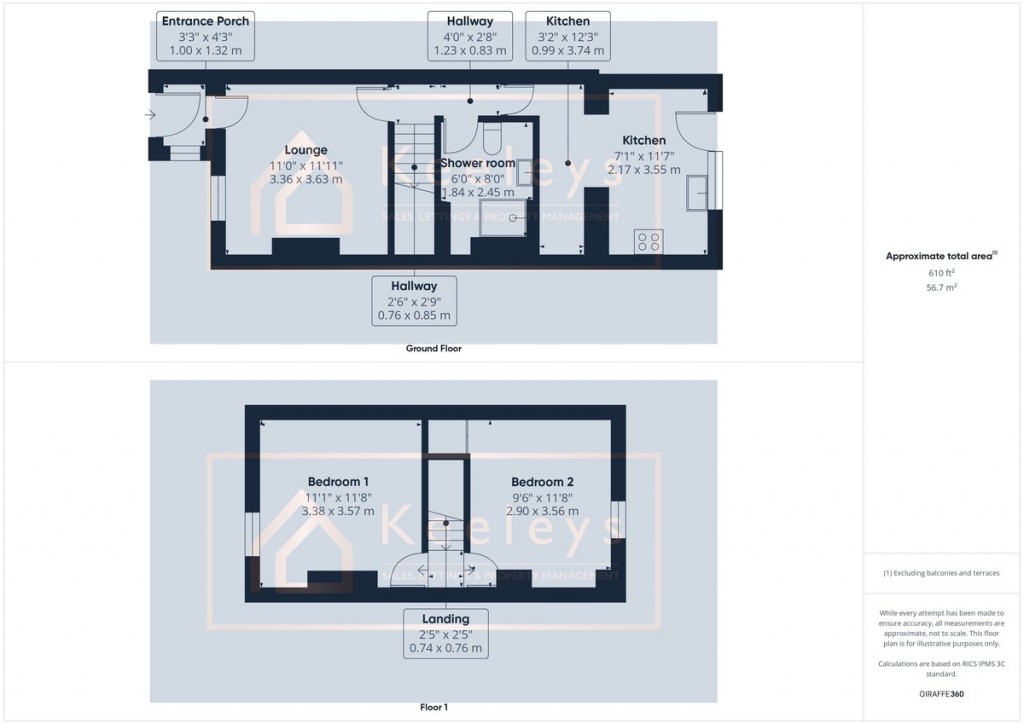 Floorplans For The Causeway, Burwell, Cambridge