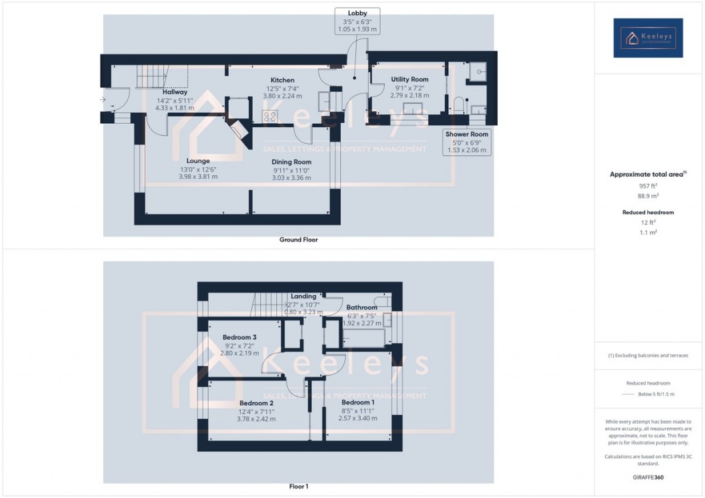 Floorplans For Carter Street, Fordham, Ely