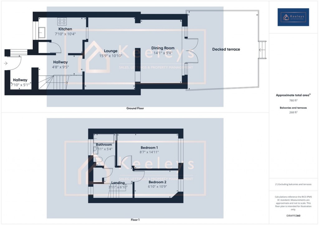 Floorplans For High Street, Witcham, Ely