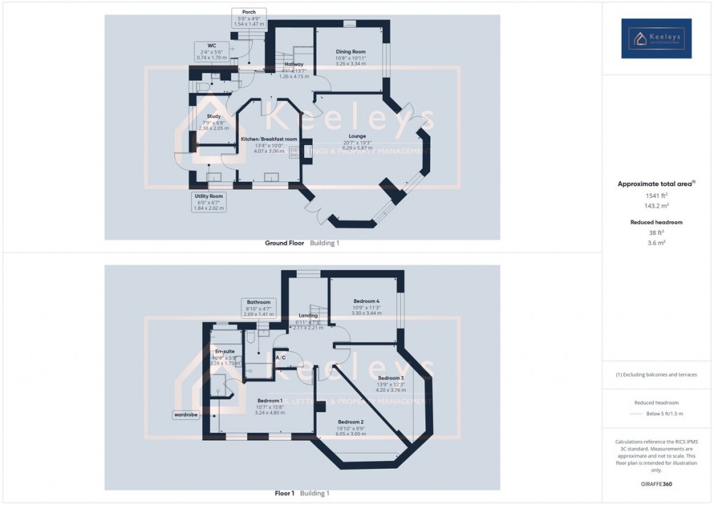 Floorplans For Feast Close, Fordham, Ely