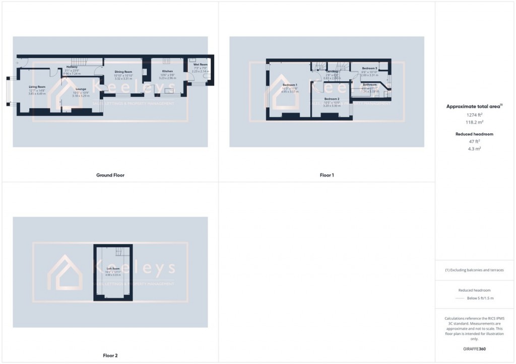 Floorplans For Prickwillow Road, Ely