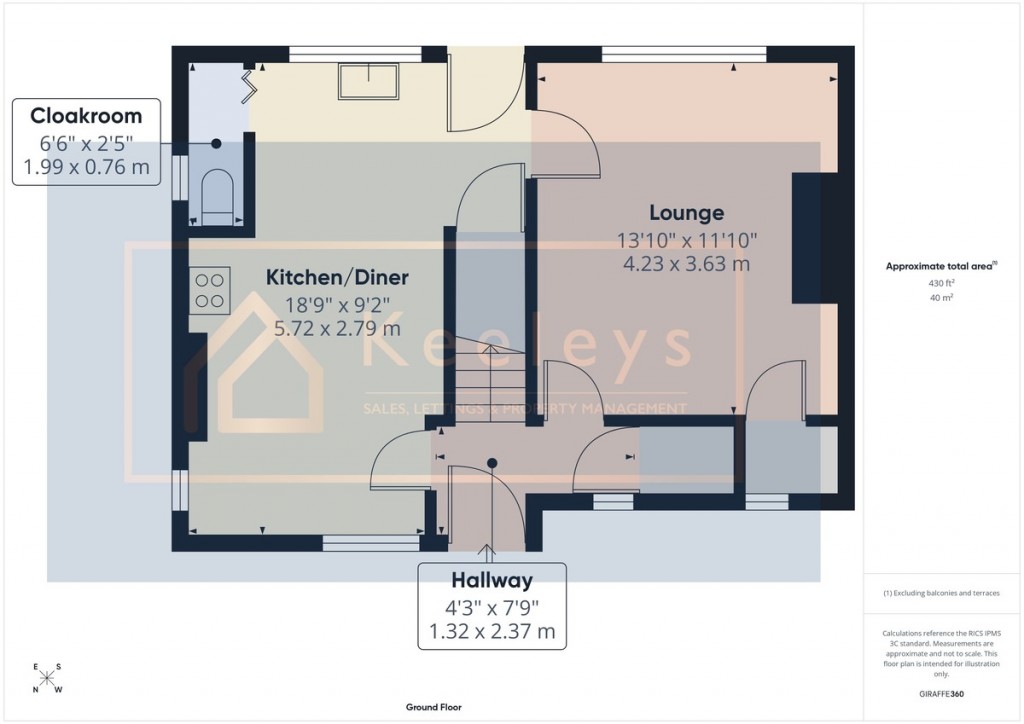 Floorplans For Orton Avenue, Peterborough