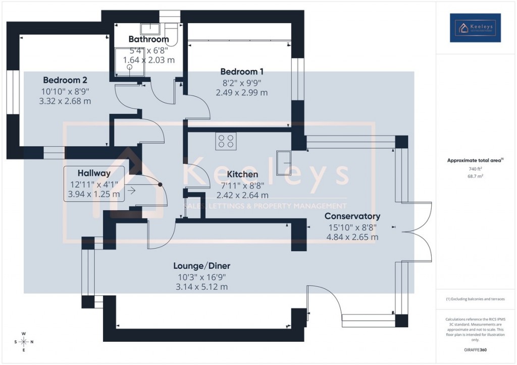 Floorplans For Hinton View, Haddenham, Ely