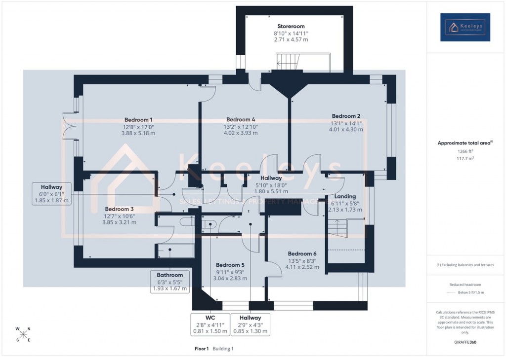 Floorplans For Huntingdon Road, Cambridge