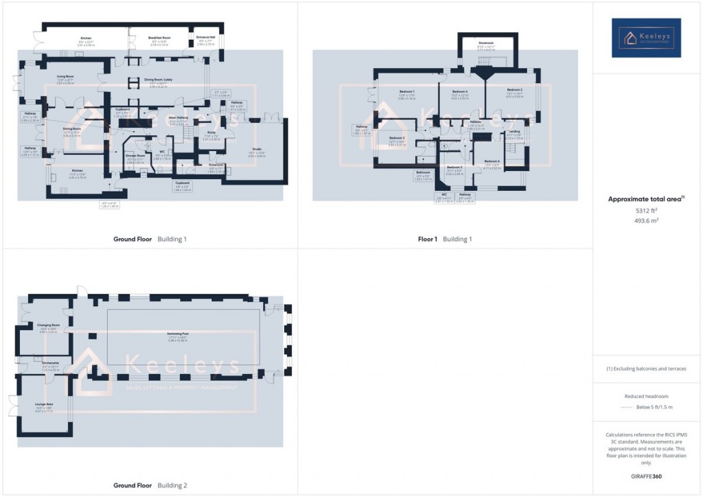 Floorplans For Huntingdon Road, Cambridge