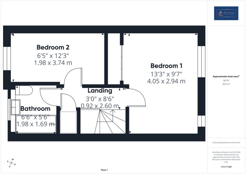 Floorplans For Briars End, Witchford, Ely