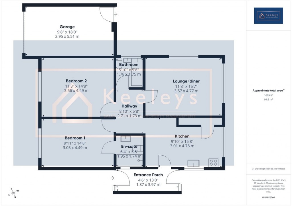 Floorplans For Millpit Furlong, Littleport, Ely