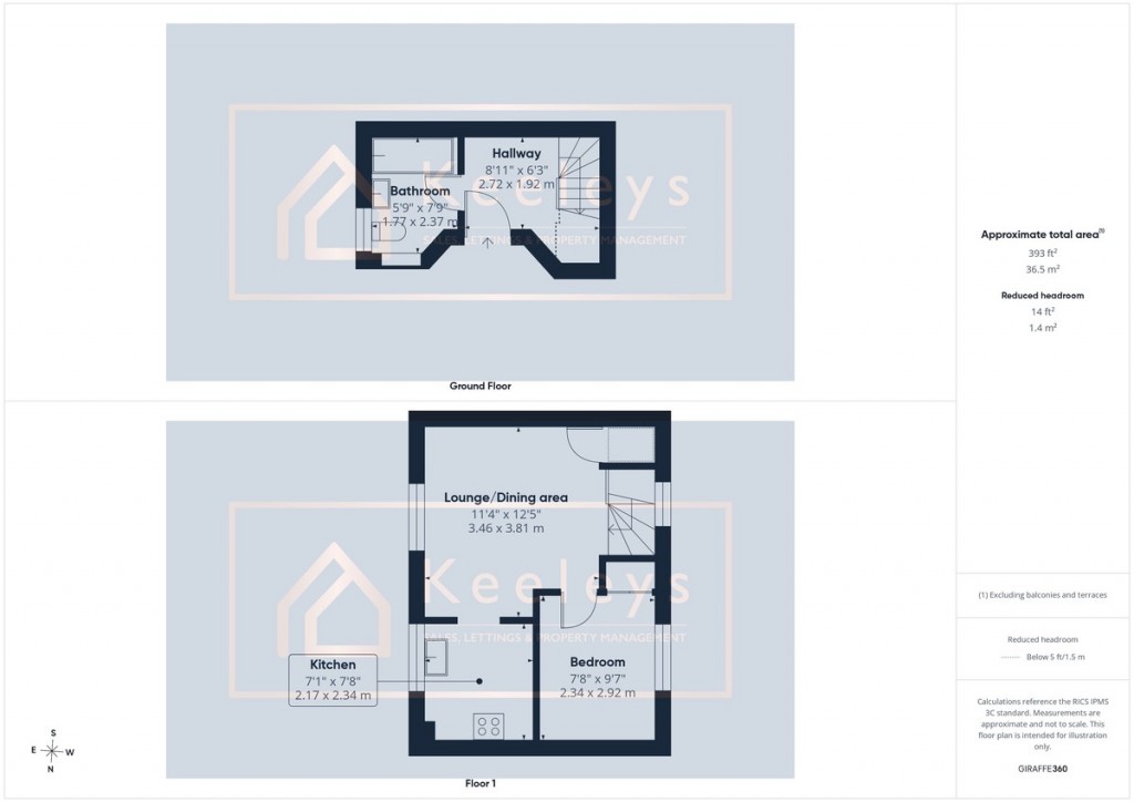 Floorplans For Briars End, Witchford, Ely