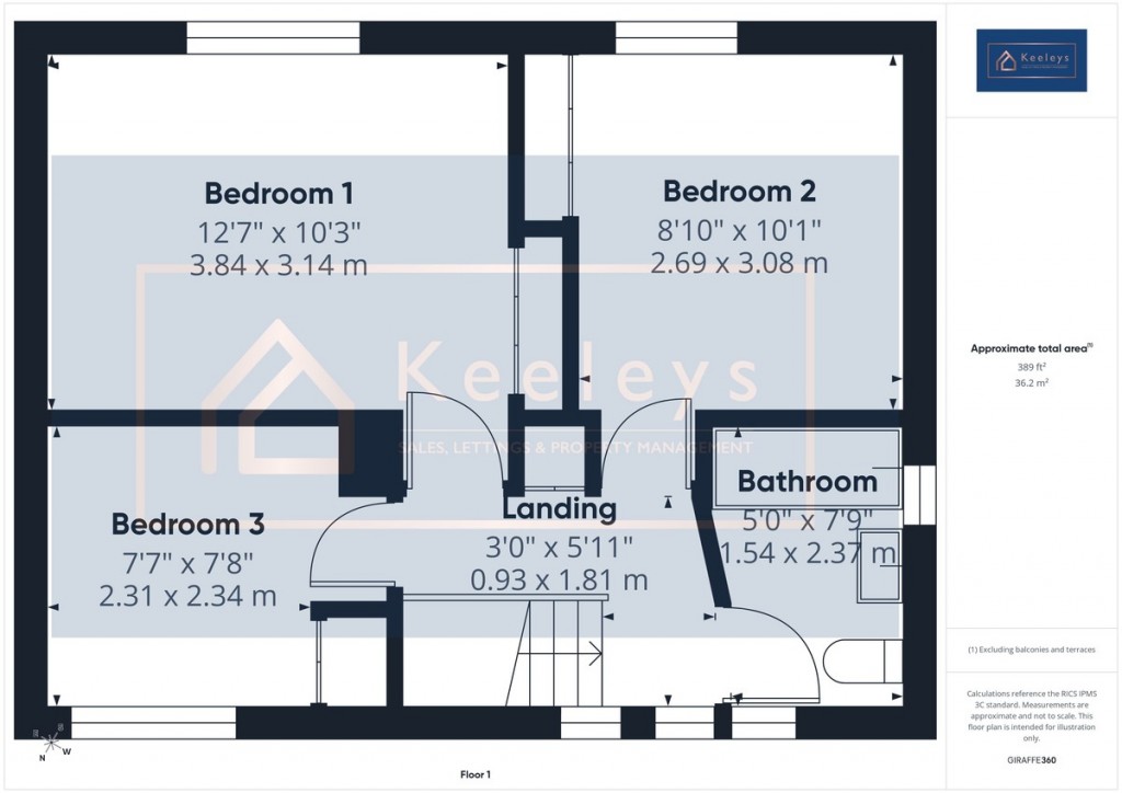 Floorplans For Wiltshire Road, Wyton, Huntingdon